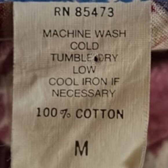 Vintage 80's Latigo Maroon Printed Western Shirt Button-Down Long Sleeves - Picture 12 of 12